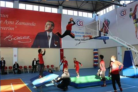 Çerkezköy Belesiyesi Kapalı Spor Salonu Açılışı