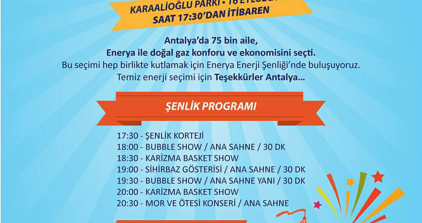 Antalya Enerya Enerji Şenliği